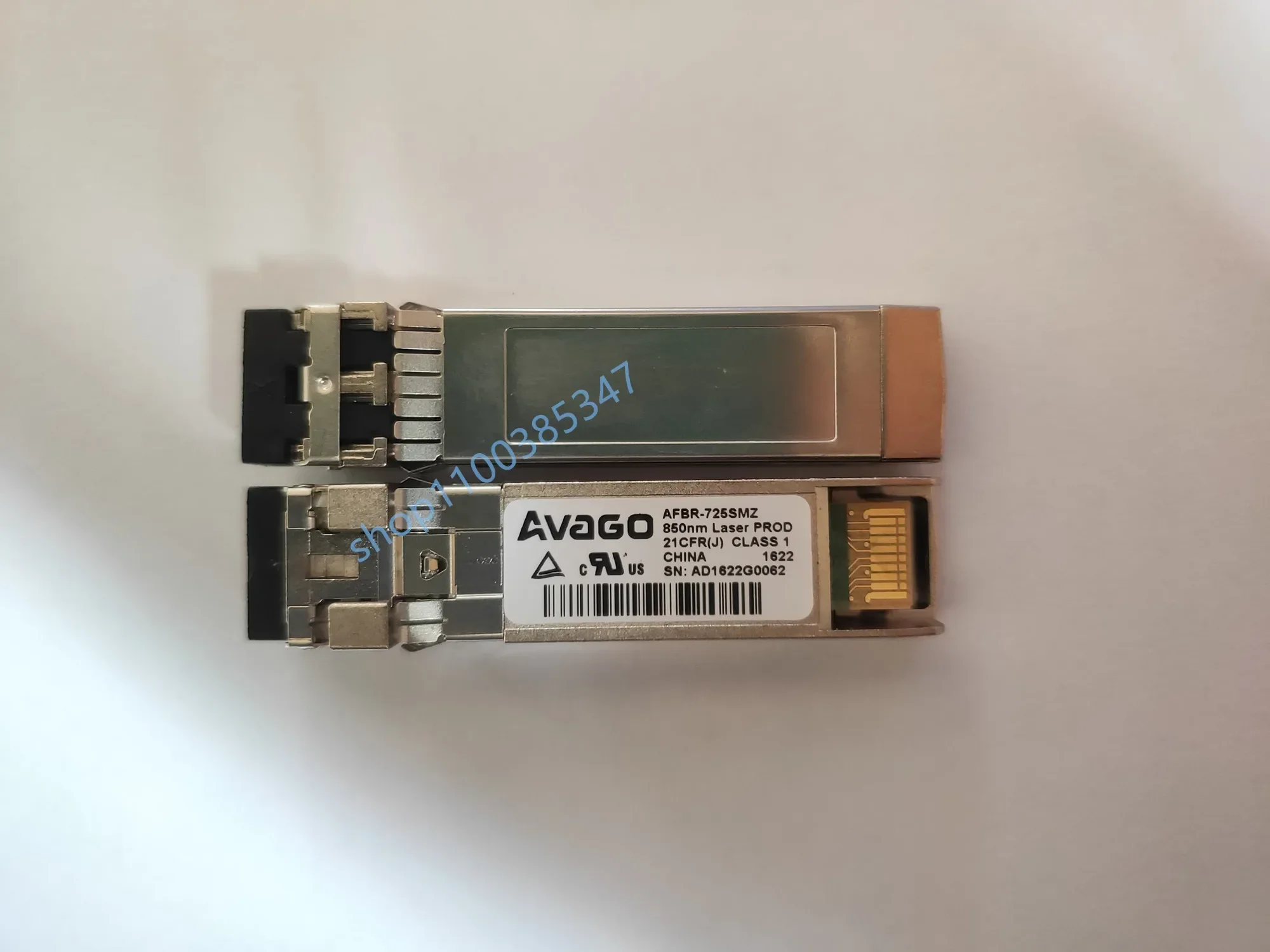 1PCS AVAGO SFP+ 25G Fiber Module/AFBR-725SMZ/850NM SR 25GB Multimode Network Adapter General Purpose Module
1PCS AVAGO SFP+ 25G Fiber Module/AFBR-725SMZ/850NM SR 25GB Multimode Network Adapter General Purpose Module