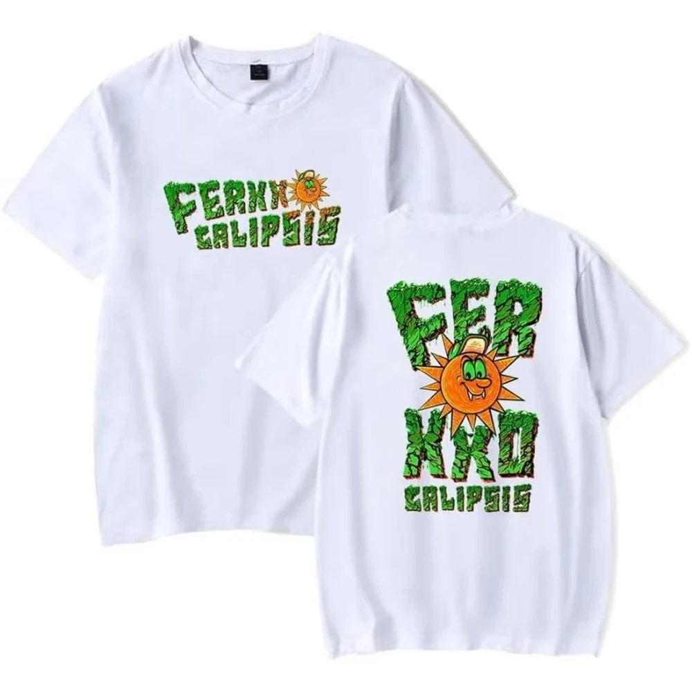 100_ Хлопковая футболка большого размера Feid Ferxxo Calipsis Merch с коротким рукавом унисекс Мужская футболка с высоким хвостом 100_
100_ Хлопковая футболка большого размера Feid Ferxxo Calipsis Merch с коротким рукавом унисекс Мужская футболка с высоким хвостом 100_