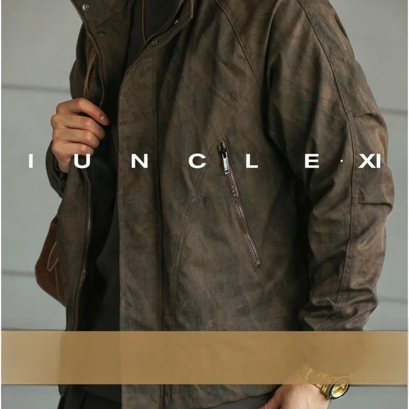 Men's Fce Lined Stand Collar Jaet Warm Outerwear Stand Fit Long Sve Polyester Fiber Winter Coat for Middle Youth
Men's Fce Lined Stand Collar Jaet Warm Outerwear Stand Fit Long Sve Polyester Fiber Winter Coat for Middle Youth