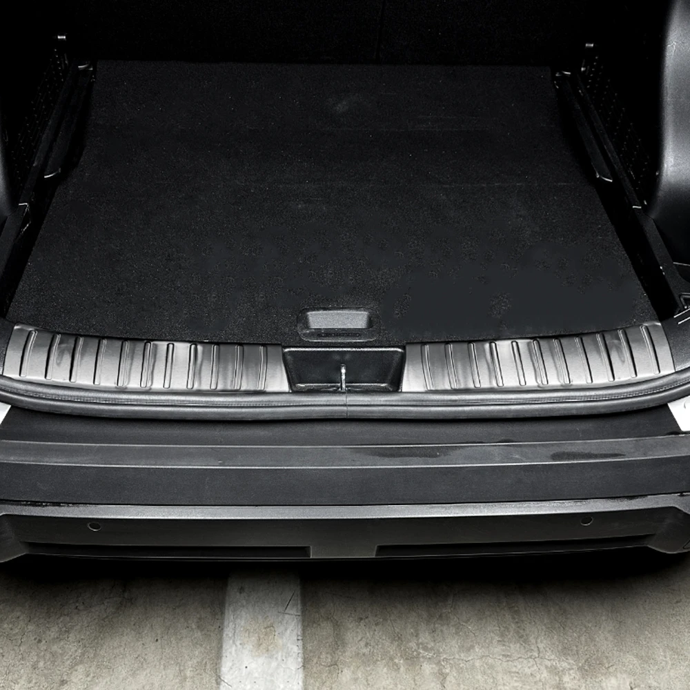 Stainless Steel Silver Black Rear Trunk Door Threshold Protection Cover Tailgate Inner Guard For Hyundai Kona SX2 2024 LHD RHD
Stainless Steel Silver Black Rear Trunk Door Threshold Protection Cover Tailgate Inner Guard For Hyundai Kona SX2 2024 LHD RHD