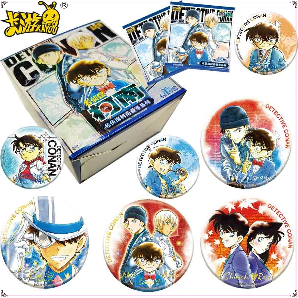 Original Kayou Detective Conan Animation Themed Series Badge Peripheral Characters Collection Brooch Schoolbag Accessories Gifts
Original Kayou Detective Conan Animation Themed Series Badge Peripheral Characters Collection Brooch Schoolbag Accessories Gifts