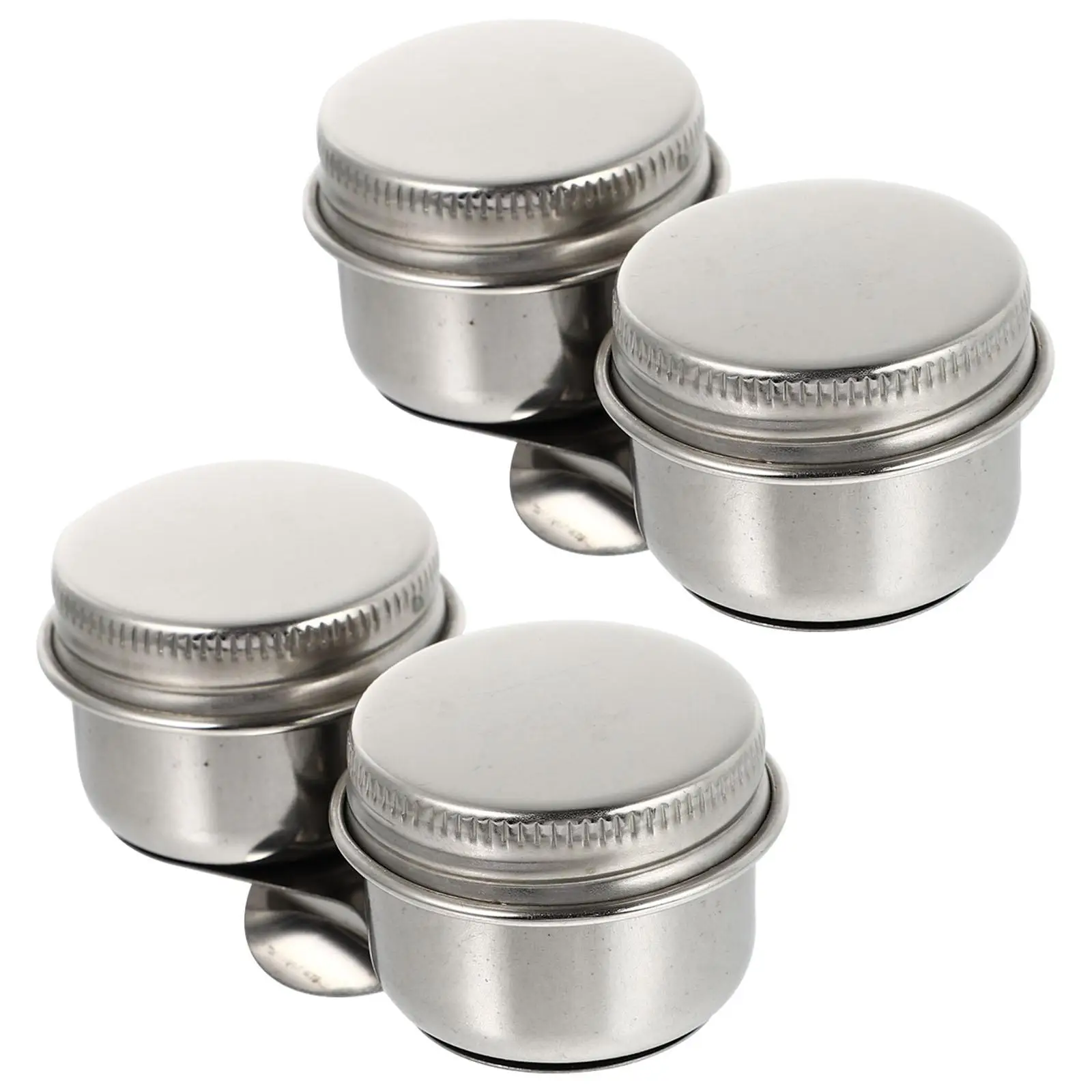 2 Pcs Brush Pen Pot Oil Painting Palette Cup Stainless Steel Brush-and-lid Container
2 Pcs Brush Pen Pot Oil Painting Palette Cup Stainless Steel Brush-and-lid Container