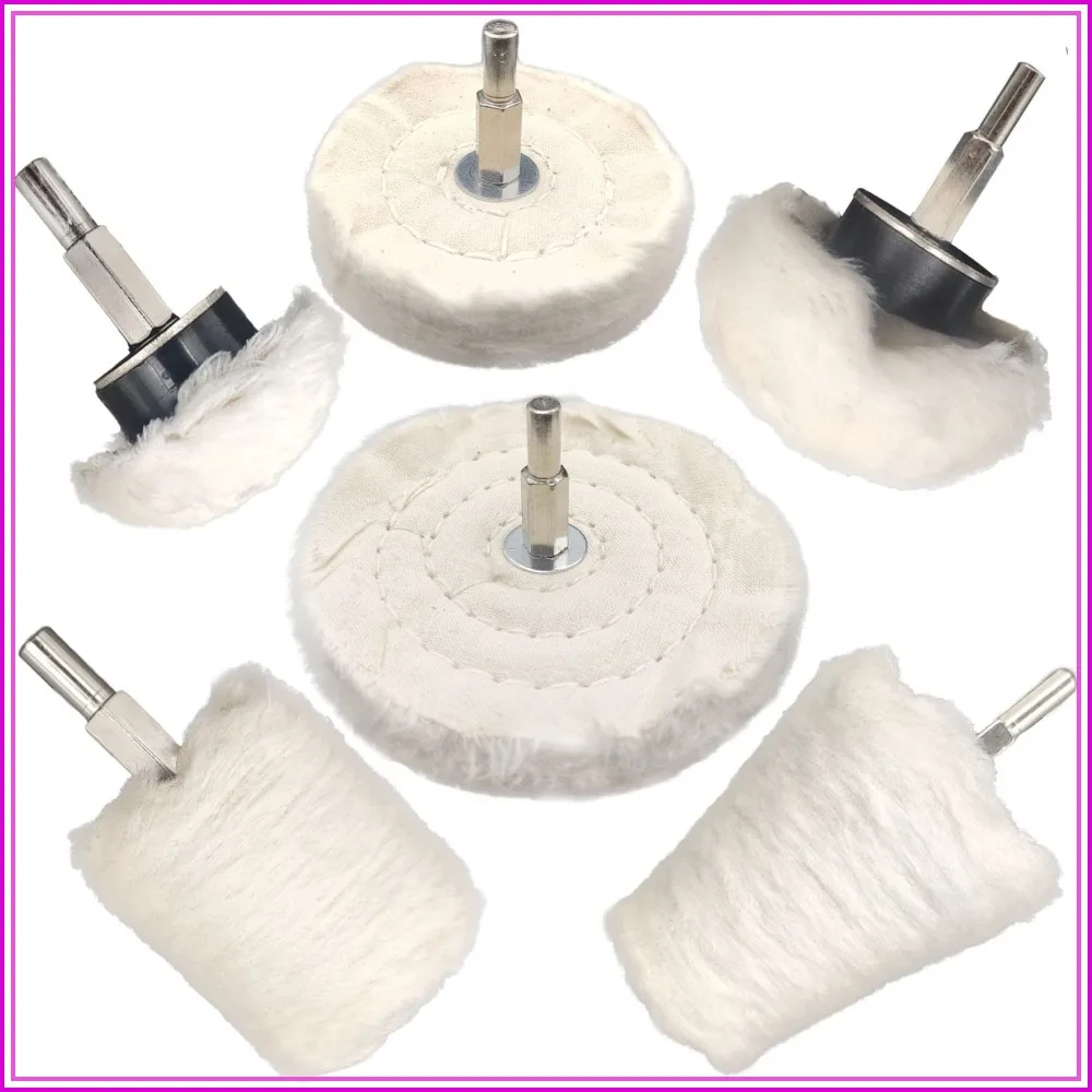 6 Pcs Buffing Wheel for Drill, Polishing Pad Kit for Metal, Wood, Jewelry, Chrome, Stainless Steel, Glass, Ceramic, Plastic
6 Pcs Buffing Wheel for Drill, Polishing Pad Kit for Metal, Wood, Jewelry, Chrome, Stainless Steel, Glass, Ceramic, Plastic
