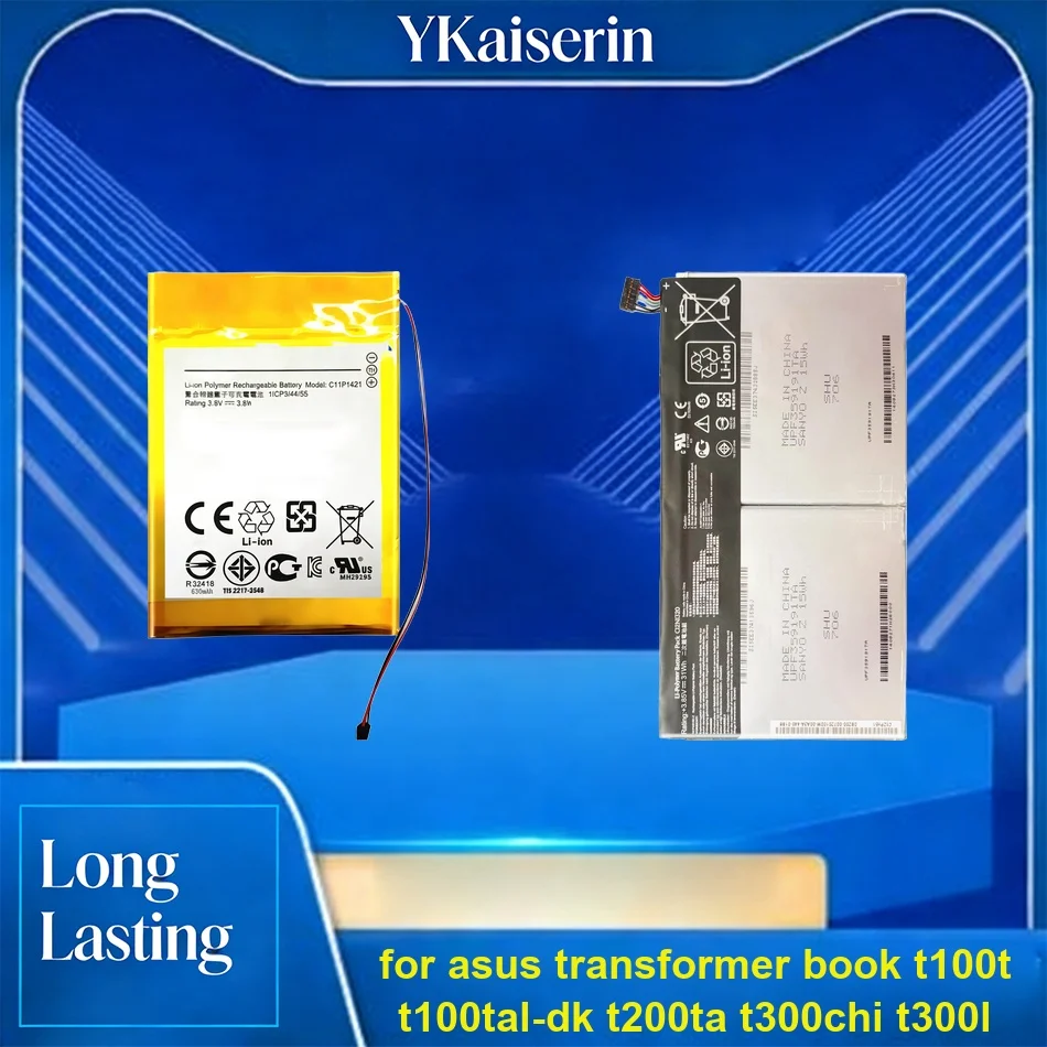 0-7900mAh Tablet Battery For Asus Transformer Book t100t t100tal-DK t200ta t300chi t300l C12N1320 C21N1334 C11P1421
0-7900mAh Tablet Battery For Asus Transformer Book t100t t100tal-DK t200ta t300chi t300l C12N1320 C21N1334 C11P1421