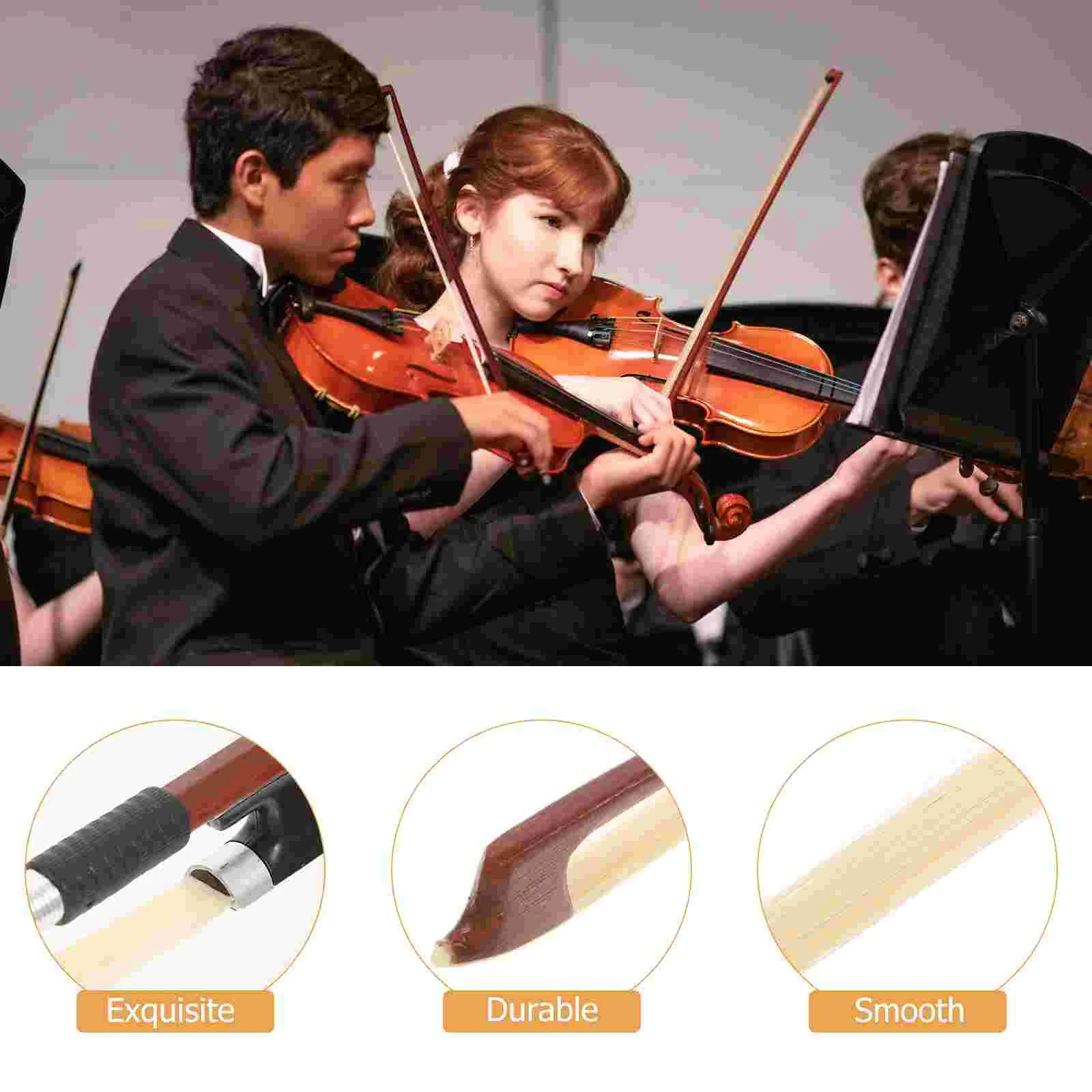 Violin Bow Archery for Full Size Cello Instruments Professional Wood Well Balanced Classic Student
Violin Bow Archery for Full Size Cello Instruments Professional Wood Well Balanced Classic Student