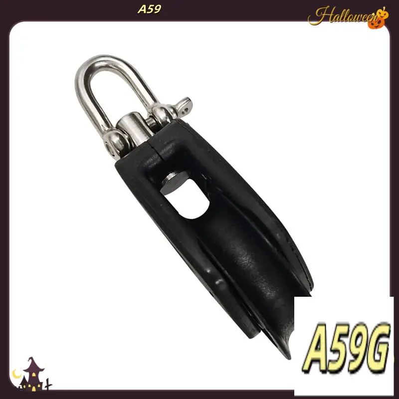 G9-High Load Sheave Block Universal-Head Single Pulley Swivel Shackle Sailboat Plain Bearing Block Rope Runner Accessories
G9-High Load Sheave Block Universal-Head Single Pulley Swivel Shackle Sailboat Plain Bearing Block Rope Runner Accessories