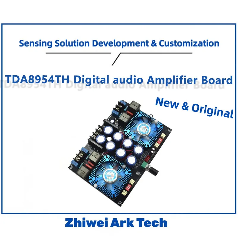 TDA8954TH 420Wx2 Digital Audio Amp, 2.0 Stereo, 24V AC, with Cooling Fan, for PA System/Home Theater
TDA8954TH 420Wx2 Digital Audio Amp, 2.0 Stereo, 24V AC, with Cooling Fan, for PA System/Home Theater