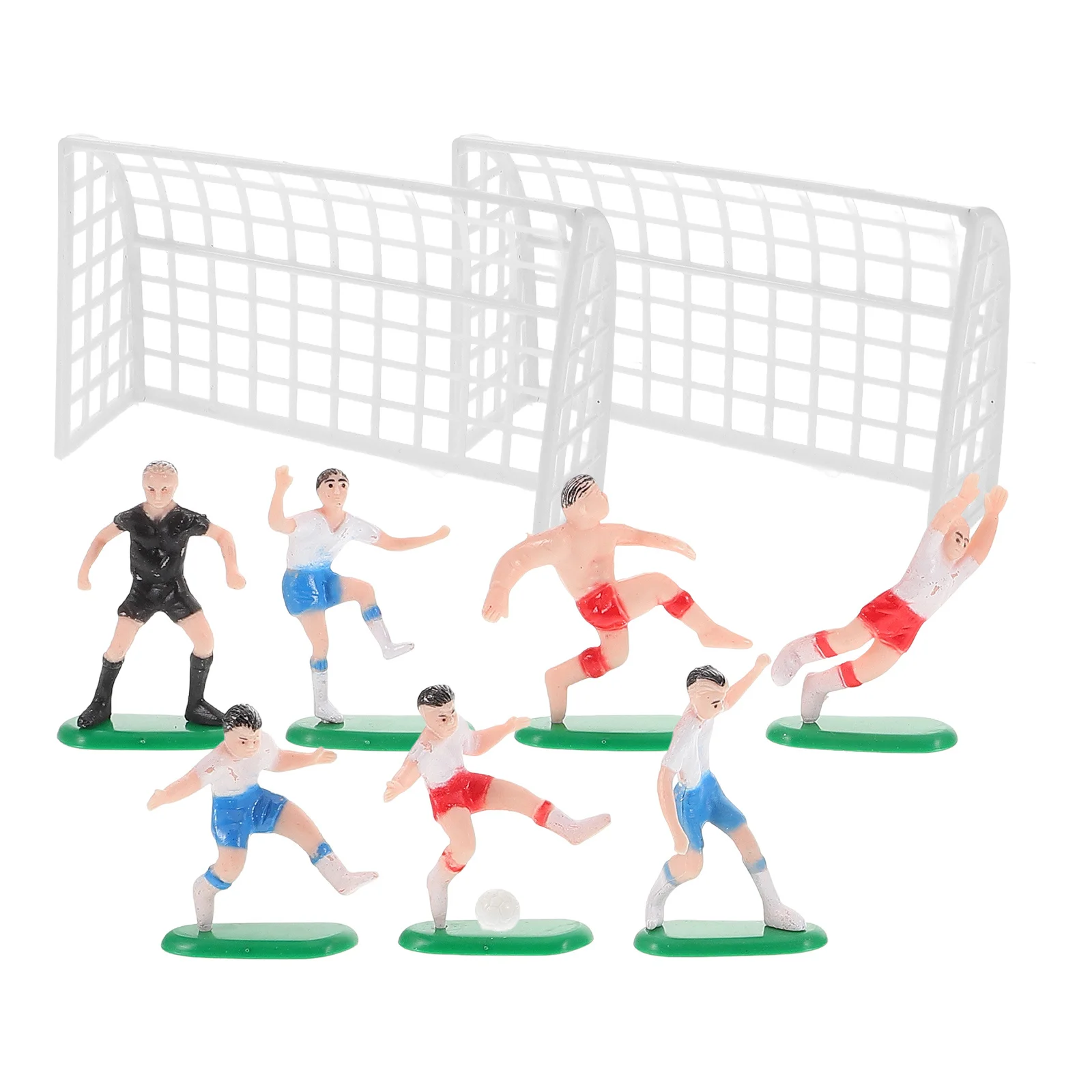 1Set Football-Themed Cake Topper Small Soccer Team with Goal for Birthday Party Table Decor Sports Fan Gift Celebration
1Set Football-Themed Cake Topper Small Soccer Team with Goal for Birthday Party Table Decor Sports Fan Gift Celebration