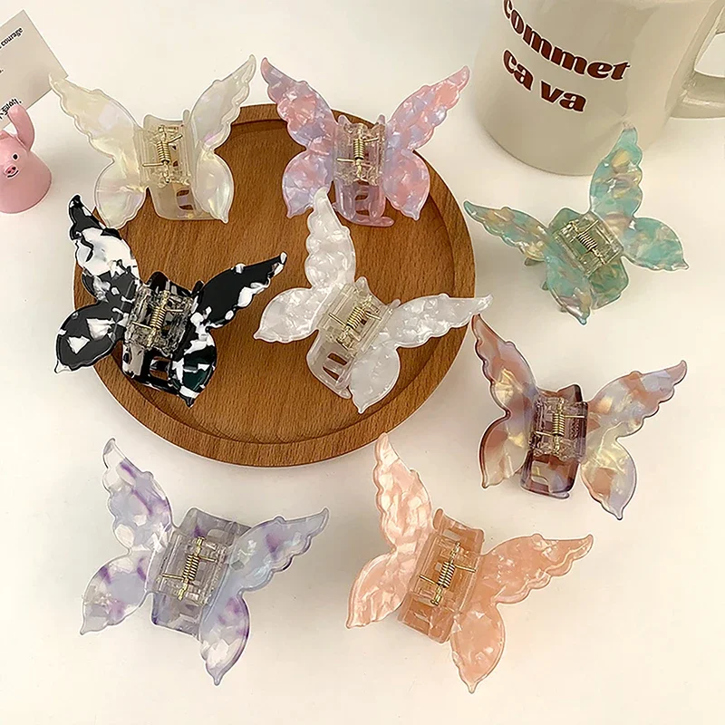 Retro Butterfly Hair Clips Back Of The Head Hair Claws Sweet Coiled Hairpin Women Lady Girl Headwear Hair Styling Tools
Retro Butterfly Hair Clips Back Of The Head Hair Claws Sweet Coiled Hairpin Women Lady Girl Headwear Hair Styling Tools