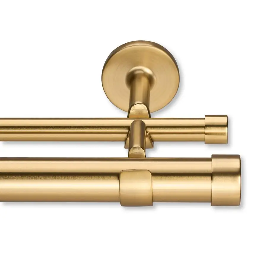 Cambria Designer Series Premium 3 foot Custom Double Curtain Rod 11 8 inch Large Diameter NonAdjustable for a Seamless Look Prem
Cambria Designer Series Premium 3 foot Custom Double Curtain Rod 11 8 inch Large Diameter NonAdjustable for a Seamless Look Prem