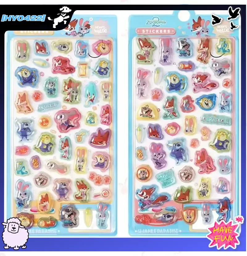 Наклейки 3D Zootopia Crazy: милые мультяшные стерео-кристаллические стикеры для телефонов, блокнотов и декоративных украшений своими руками
Наклейки 3D Zootopia Crazy: милые мультяшные стерео-кристаллические стикеры для телефонов, блокнотов и декоративных украшений своими руками