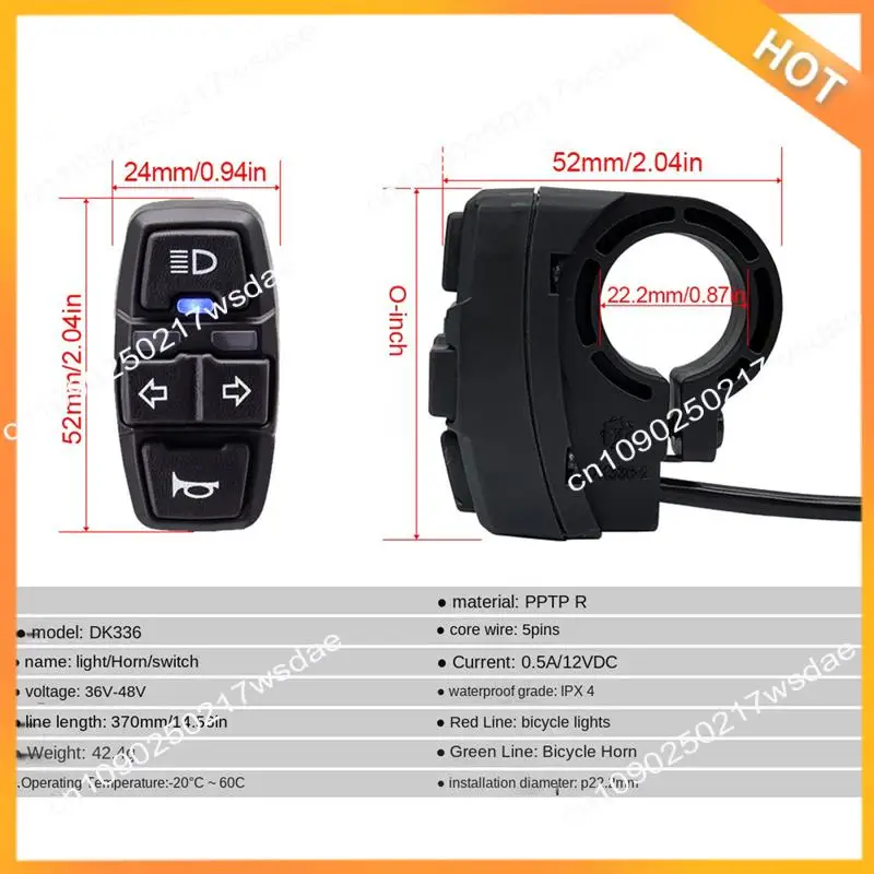 X08A Headlight Kits Ebike DK336 Headlight Kits Parts Accessories For E-Bike Retrofit Horn Headlight Switch And With Ebike Tail L
X08A Headlight Kits Ebike DK336 Headlight Kits Parts Accessories For E-Bike Retrofit Horn Headlight Switch And With Ebike Tail L