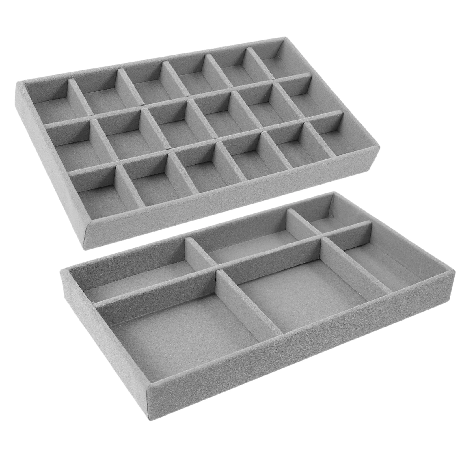 2pcs Beading Board Tool 18 Compartments 6 Grids Jewelry Tray Storage Display Organizer for DIY Necklace Bracelet Making
2pcs Beading Board Tool 18 Compartments 6 Grids Jewelry Tray Storage Display Organizer for DIY Necklace Bracelet Making