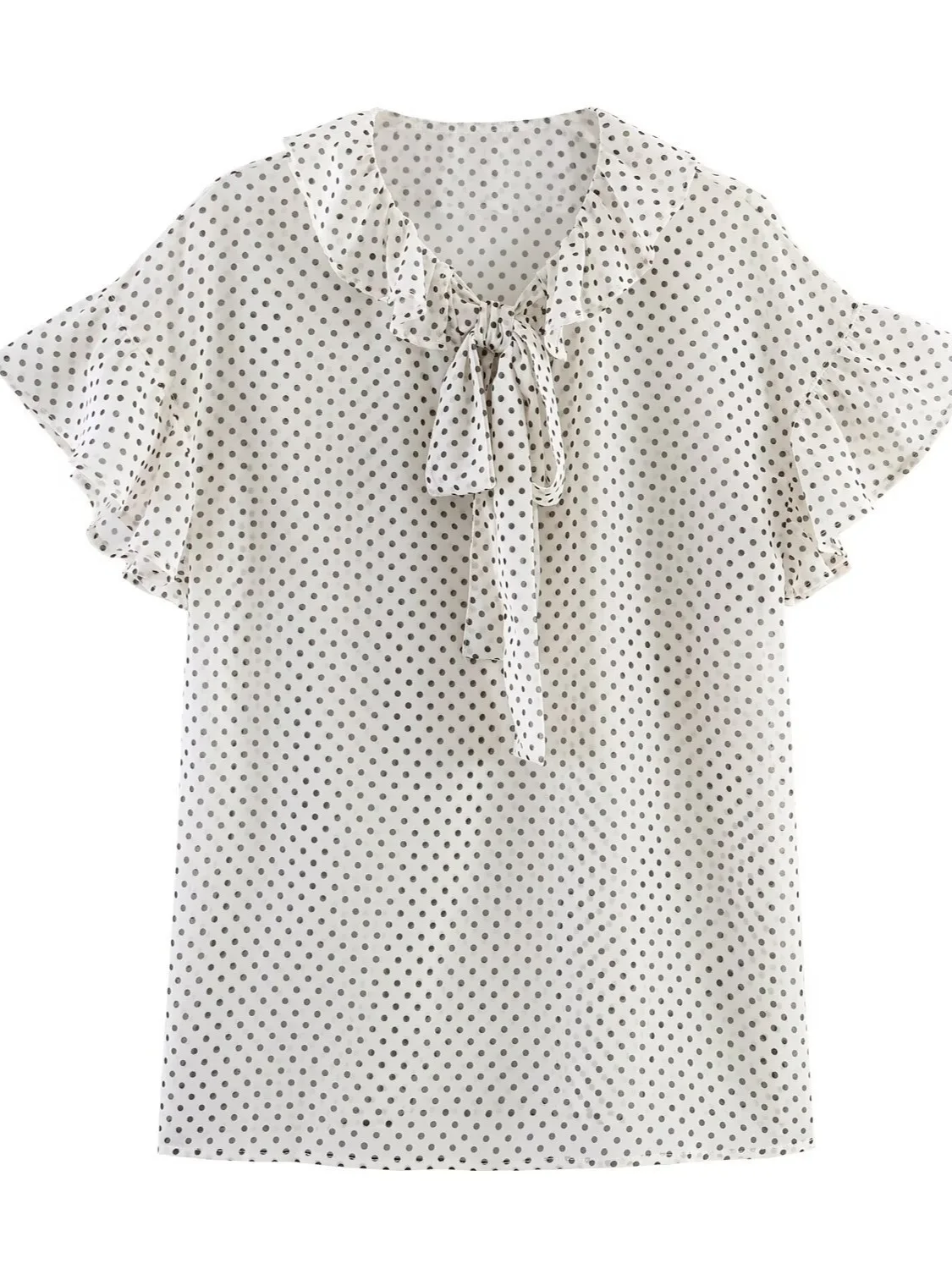 Dave&di Casual Polka Dot Bow Embellished Short Sleeved Shirt Woman Clothes Shirts & Blouses Women's Clothes Shirts Tops
Dave&di Casual Polka Dot Bow Embellished Short Sleeved Shirt Woman Clothes Shirts & Blouses Women's Clothes Shirts Tops
