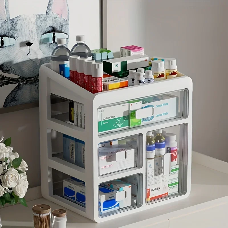1 household medicine cabinet, home medicine manager, drawer type large-capacity medicine medical multi-purpose multi storage box
1 household medicine cabinet, home medicine manager, drawer type large-capacity medicine medical multi-purpose multi storage box