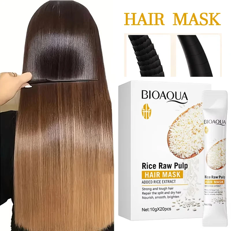Natural Repair Professional Magical Hair Mask Prevent Dryness Split Ends Repair Damage Frizz Tangles 5 Seconds Soft Smooth Care
Natural Repair Professional Magical Hair Mask Prevent Dryness Split Ends Repair Damage Frizz Tangles 5 Seconds Soft Smooth Care