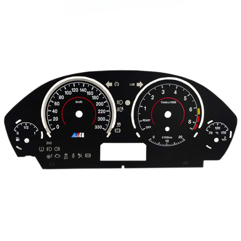 Instrument Scale Paper Liquid Crystal Dashboard Modified for BMW 3 Series M3 2013-2017Instrument Refit 330km/h
Instrument Scale Paper Liquid Crystal Dashboard Modified for BMW 3 Series M3 2013-2017Instrument Refit 330km/h