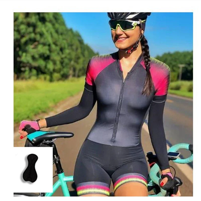 2024 Summer Professional Ladies Mountain Bike Jerseys Suit, Cycling Jersey Women Cycling Clothes For Women Set TriathlonJumpsuiT
2024 Summer Professional Ladies Mountain Bike Jerseys Suit, Cycling Jersey Women Cycling Clothes For Women Set TriathlonJumpsuiT