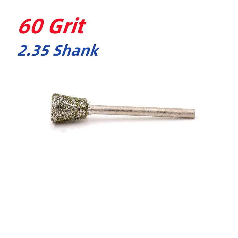 60 Grit Burr Grinding Bit 3mm Shank Inverted Cone Grinding Polishing Engraving Bit For Dremel Rotary Tools
60 Grit Burr Grinding Bit 3mm Shank Inverted Cone Grinding Polishing Engraving Bit For Dremel Rotary Tools