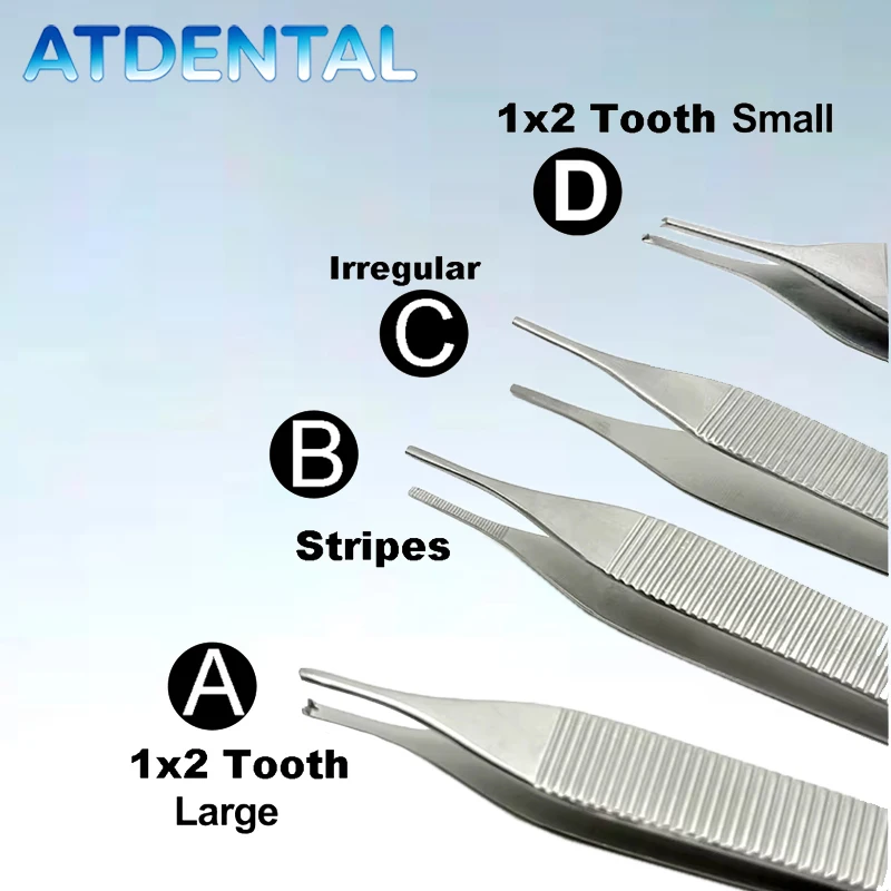 4PCS Dental Dressing Forceps Stainless Steel Dental Extraction Tool Set Dentist Tissue Tweezer
4PCS Dental Dressing Forceps Stainless Steel Dental Extraction Tool Set Dentist Tissue Tweezer