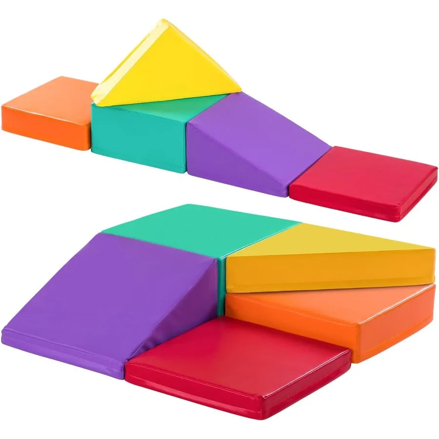 Toddler Climbing Toys - Soft Play Set for Kids - Foam Climbing Blocks - Safe Soft Gym Equipment - Great for All Ages
Toddler Climbing Toys - Soft Play Set for Kids - Foam Climbing Blocks - Safe Soft Gym Equipment - Great for All Ages