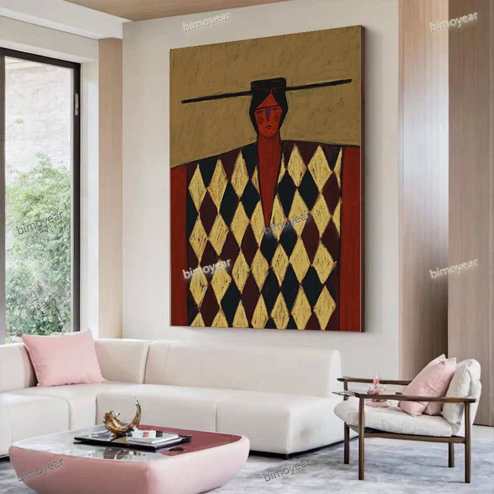 100% Handmade Abstract Oil Painting on Canvas New Fashion Figure Hanging Paint Wall Art Picture for Home Living Room Decor Image
100% Handmade Abstract Oil Painting on Canvas New Fashion Figure Hanging Paint Wall Art Picture for Home Living Room Decor Image