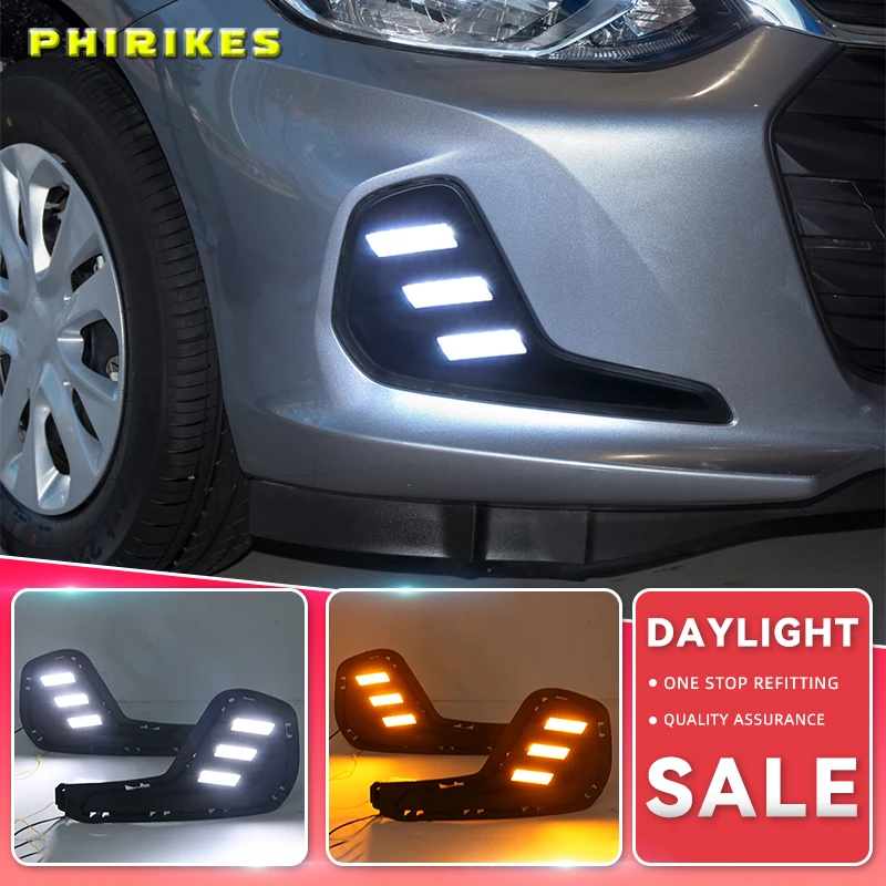 2PCS For Chevrolet Cavalier 2020 12V ABS LED DRL Daytime Running Lights Turn Signal Fog Lamp Car Styling
2PCS For Chevrolet Cavalier 2020 12V ABS LED DRL Daytime Running Lights Turn Signal Fog Lamp Car Styling