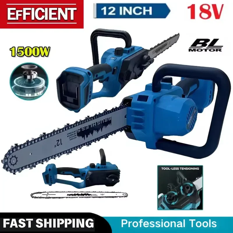 Аккумуляторная бесщеточная цепная пила Fit Makita 12 дюймов с автоматической смазкой для распиловки деревьев и заготовки дров
Аккумуляторная бесщеточная цепная пила Fit Makita 12 дюймов с автоматической смазкой для распиловки деревьев и заготовки дров