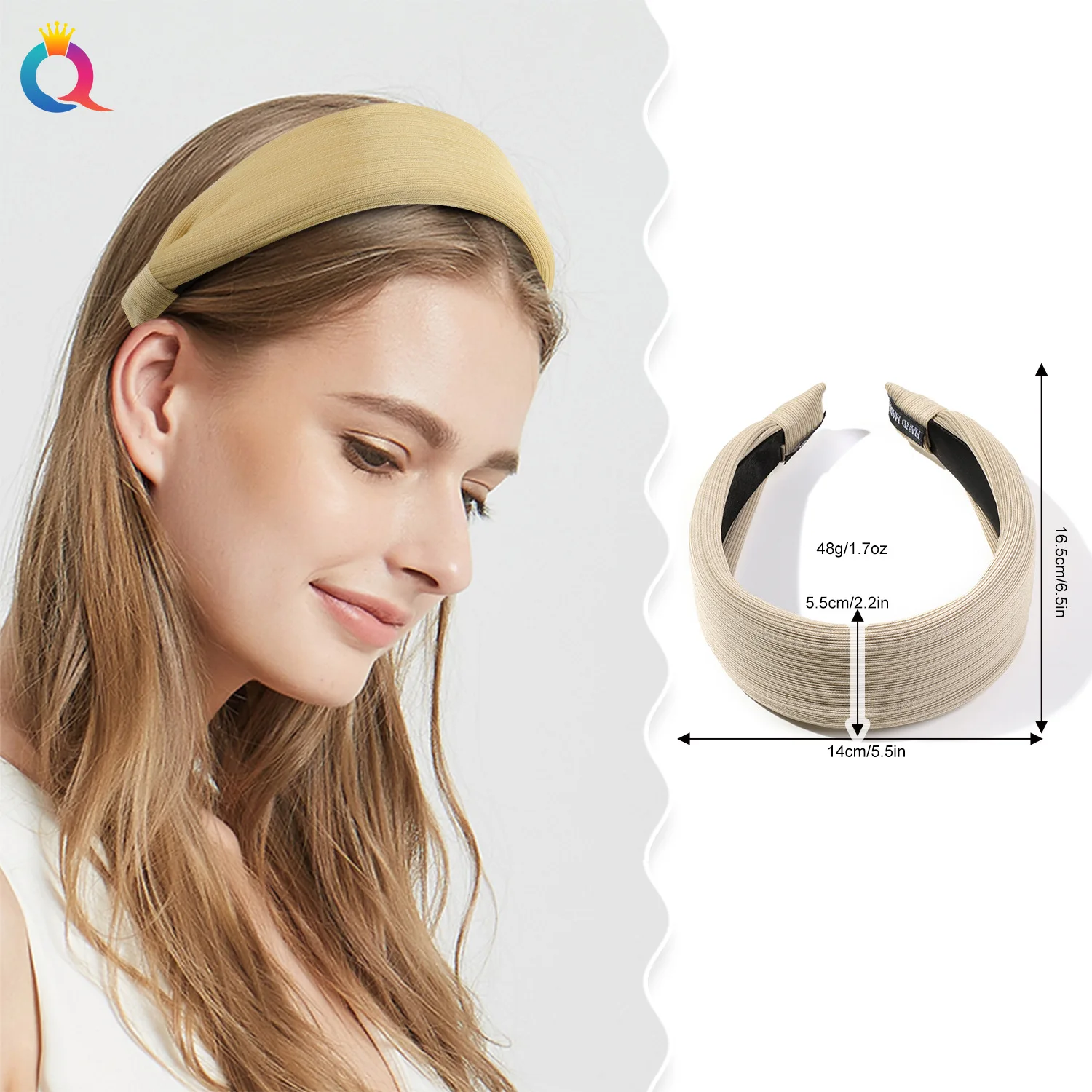 Korean Fashion Wide Knitted Headband Autumn Winter Thick Soft Non Slip Hair Hoop for Face Washing Yoga Gym Wholesale Supply
Korean Fashion Wide Knitted Headband Autumn Winter Thick Soft Non Slip Hair Hoop for Face Washing Yoga Gym Wholesale Supply