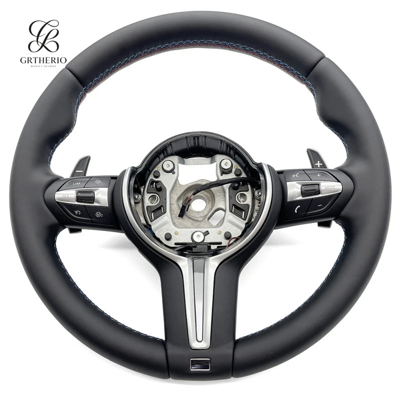Suitable for BMW 2013-2019 F chassis 3 Series F30F31F35 genuine leather steering wheel, cross-border supply
Suitable for BMW 2013-2019 F chassis 3 Series F30F31F35 genuine leather steering wheel, cross-border supply