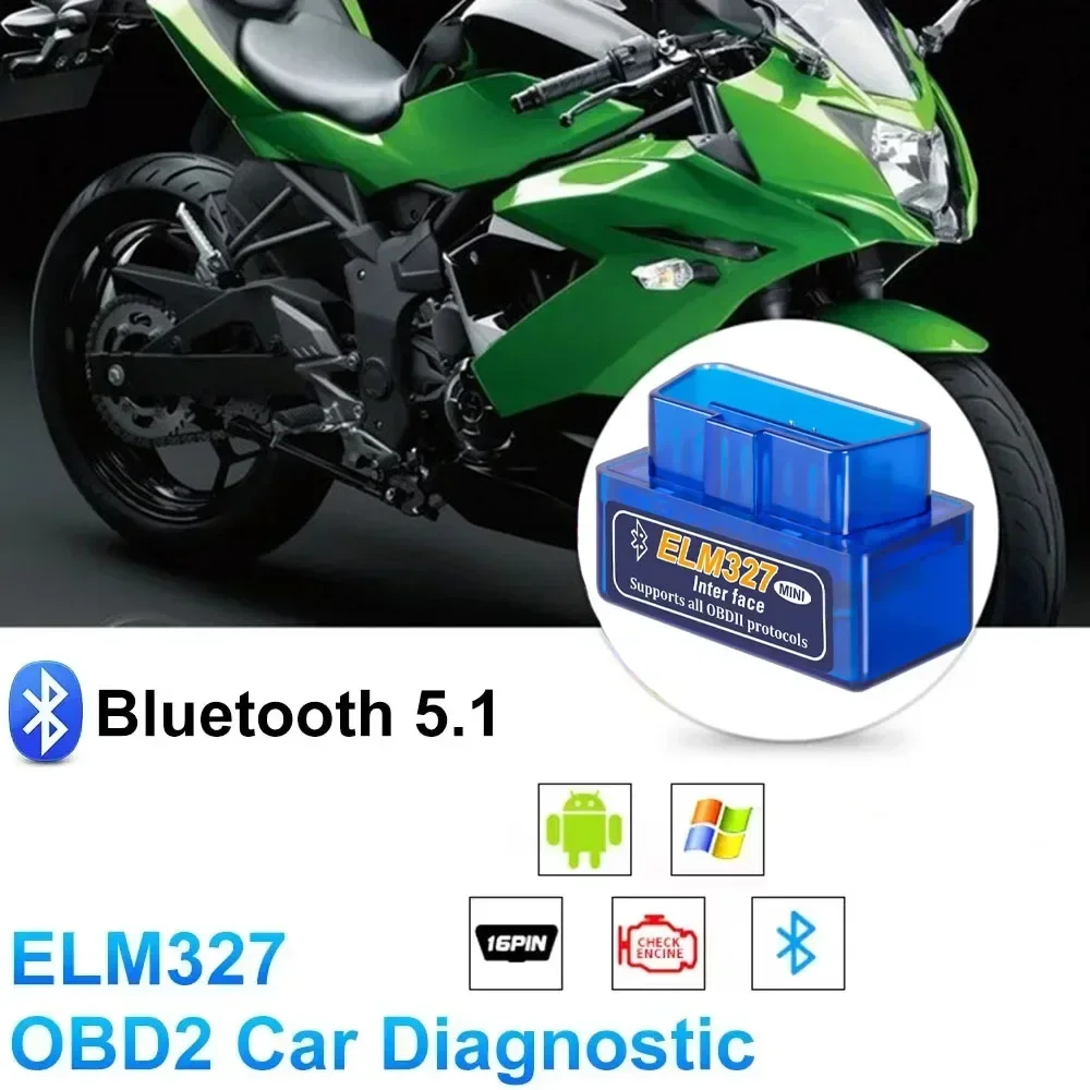 Mini Eml327 V2.1 OBD 2 Bluetooth Motorcycle Diagnostic-Tools For Android Scanner Code Support Smart Scan Tool ODB2 Scanner Tool
Mini Eml327 V2.1 OBD 2 Bluetooth Motorcycle Diagnostic-Tools For Android Scanner Code Support Smart Scan Tool ODB2 Scanner Tool