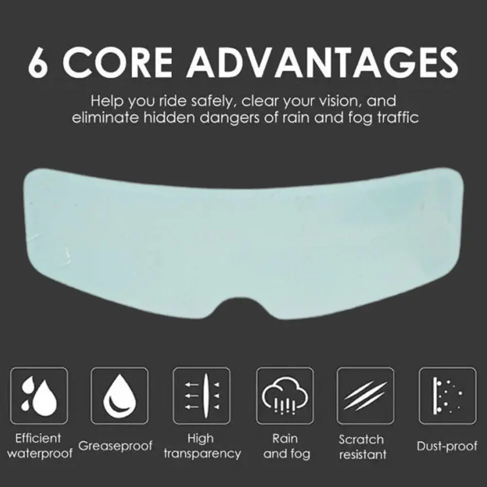 1Pc Motorcycle Helmet Clear Rainproof/Anti-fog Film Accessories Lens Nano Driving Helmet Sticker Safety Coating W7B3
1Pc Motorcycle Helmet Clear Rainproof/Anti-fog Film Accessories Lens Nano Driving Helmet Sticker Safety Coating W7B3