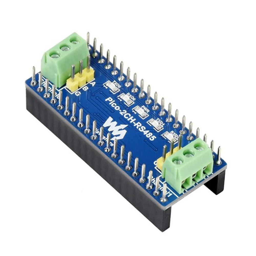 SVFE-gPico-2CH-RS485, 2-канальный модуль RS485 для Raspberry Pi Pico, трансивер SP3485, UART к RS485, стандартный Pi Pico
SVFE-gPico-2CH-RS485, 2-канальный модуль RS485 для Raspberry Pi Pico, трансивер SP3485, UART к RS485, стандартный Pi Pico