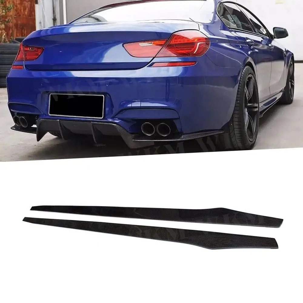 Боковые юбки из углеродного волокна, фартуки для BMW 6 серии F12 F13 640i 650i M6 M Sport 2013-2019, Боковой бампер, защитный Стайлинг автомобиля
Боковые юбки из углеродного волокна, фартуки для BMW 6 серии F12 F13 640i 650i M6 M Sport 2013-2019, Боковой бампер, защитный Стайлинг автомобиля