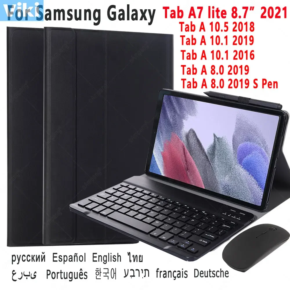 Чехол с клавиатурой для Samsung Galaxy Tab A7 lite 8.7 2021 T220 T225 A 8 8.0 2019 10.1 A6 2016 10.5 2018 T290 P200 T510 T590 T580
Чехол с клавиатурой для Samsung Galaxy Tab A7 lite 8.7 2021 T220 T225 A 8 8.0 2019 10.1 A6 2016 10.5 2018 T290 P200 T510 T590 T580