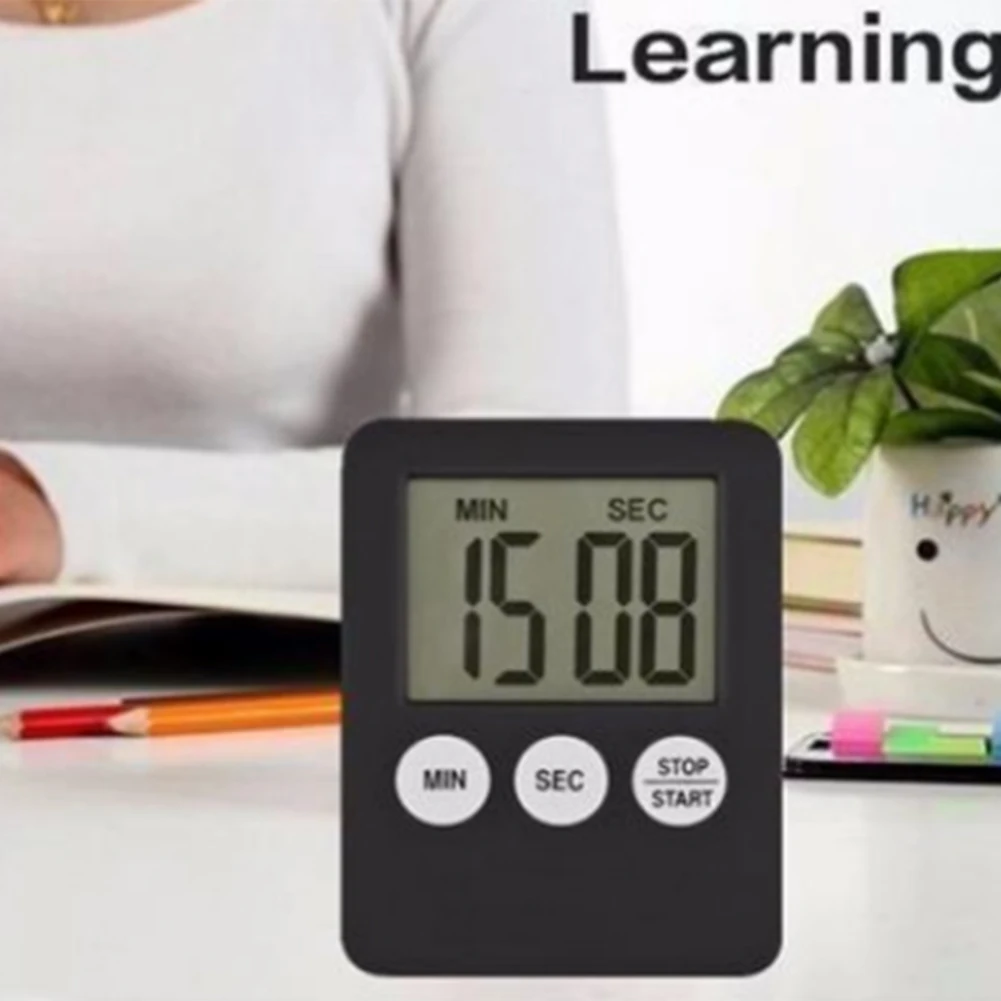 Stopwatch Digital Timer By The Alarm Practical To Use 1.5V Battery Easy-to-read Scale End Time 6.0 X 7.0 X 1.0 Cm
Stopwatch Digital Timer By The Alarm Practical To Use 1.5V Battery Easy-to-read Scale End Time 6.0 X 7.0 X 1.0 Cm