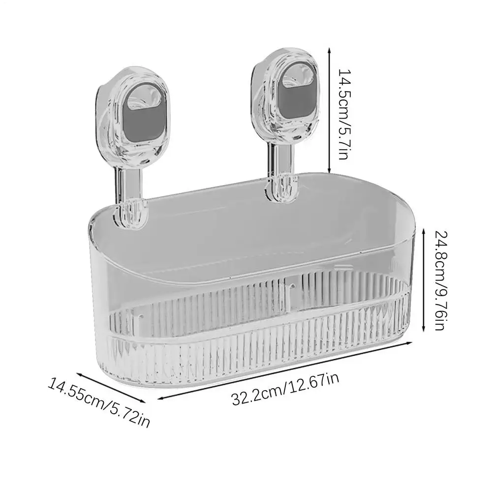 Luxury Suction Cup Shower Organizer – Heavy-Duty, Waterproof & No Drilling Required Luxury Suction Cup Shower Organizer – Heavy-Duty, Waterproof & No Drilling Required
