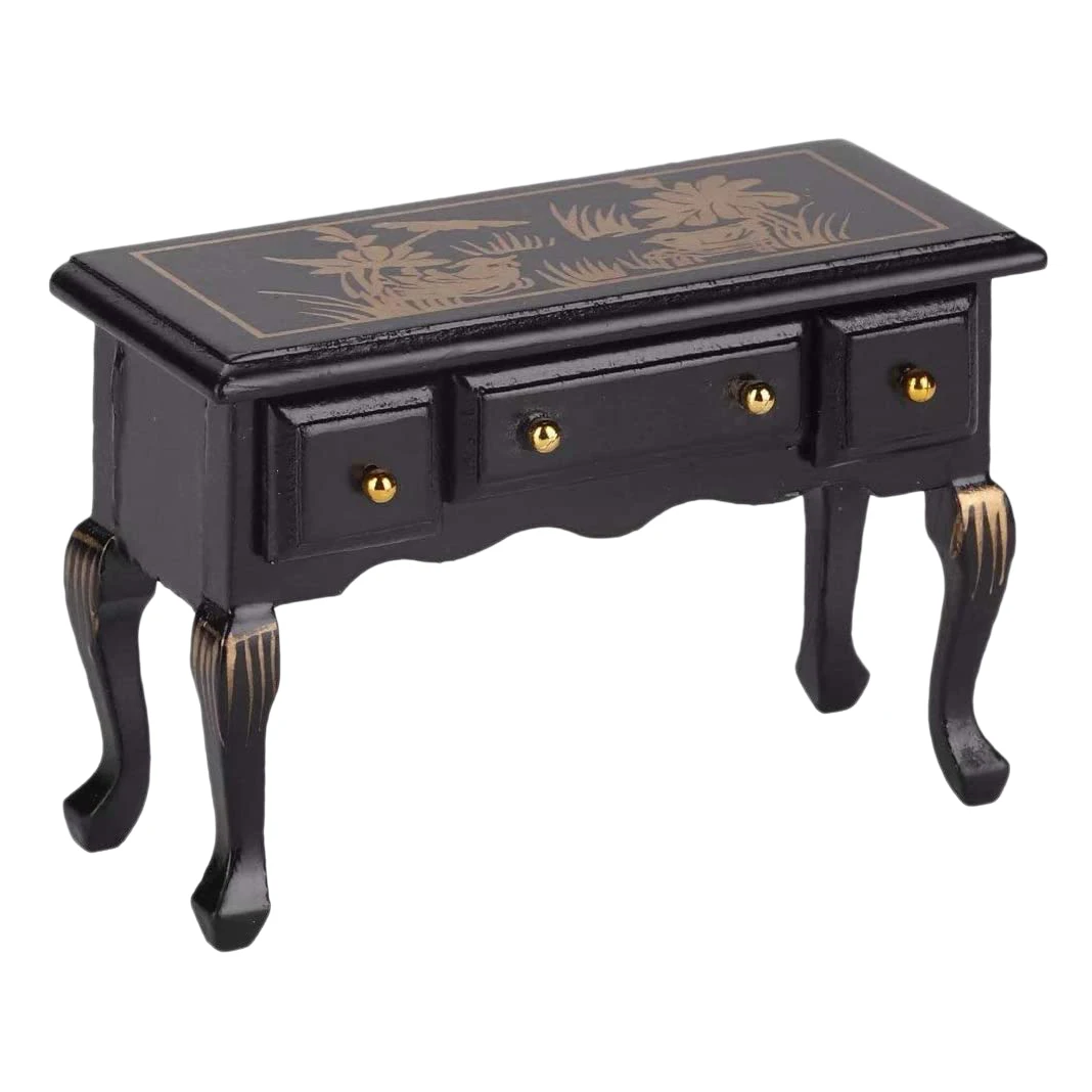 1:12 Scale Furniture Miniature Classic Wooden Writing Desk Used in Miniature Accessories
1:12 Scale Furniture Miniature Classic Wooden Writing Desk Used in Miniature Accessories