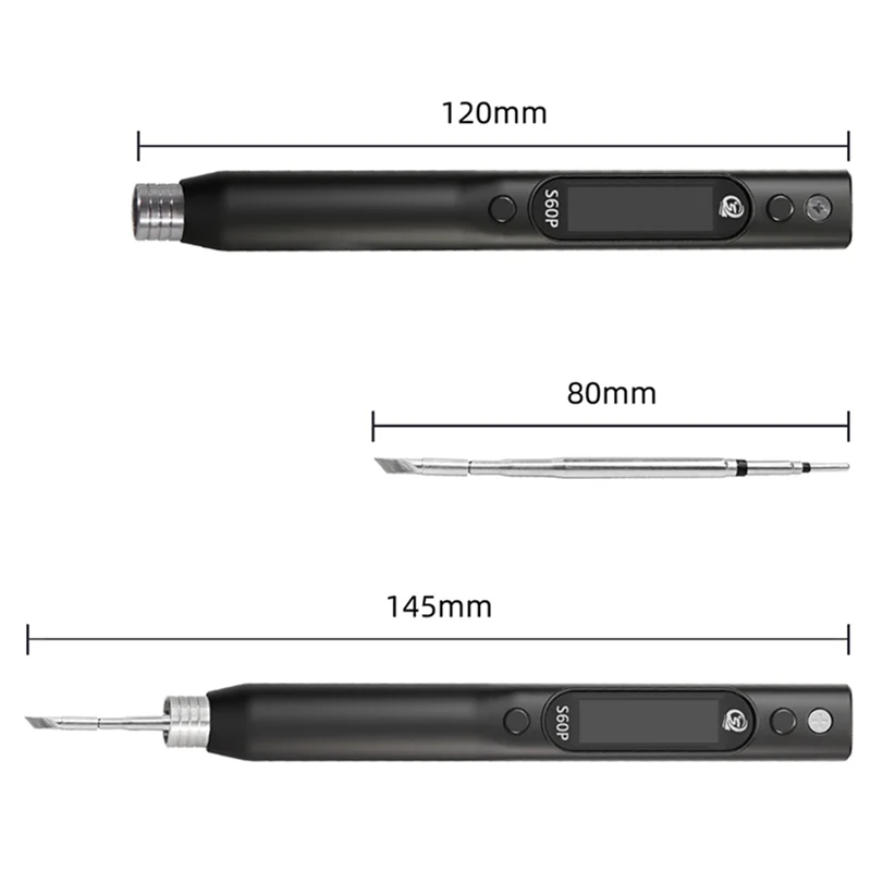 2025 Hot Style 3X SEQURE S60P Anti-Static Nano Soldering Iron Pen Support PD/QC Power Supply Compatible With C210 Solder Tip Rep
2025 Hot Style 3X SEQURE S60P Anti-Static Nano Soldering Iron Pen Support PD/QC Power Supply Compatible With C210 Solder Tip Rep