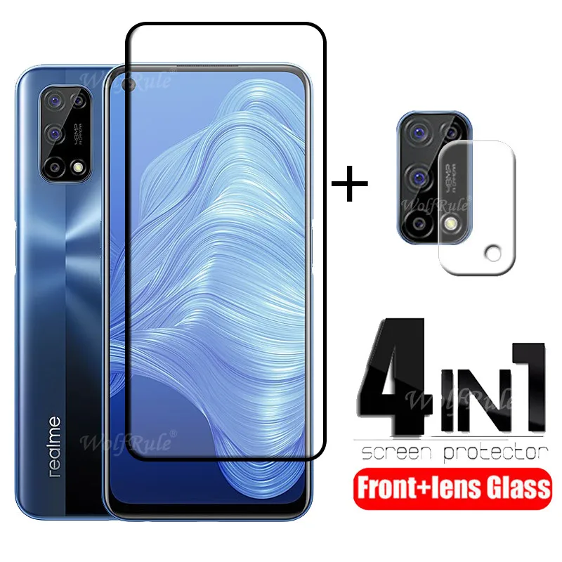 4-in-1 For OPPO Realme 7 5G Glass For Realme 7 5G Tempered Glass Full Cover Glue HD Screen Protector For Realme 7 5G Lens Glass
4-in-1 For OPPO Realme 7 5G Glass For Realme 7 5G Tempered Glass Full Cover Glue HD Screen Protector For Realme 7 5G Lens Glass