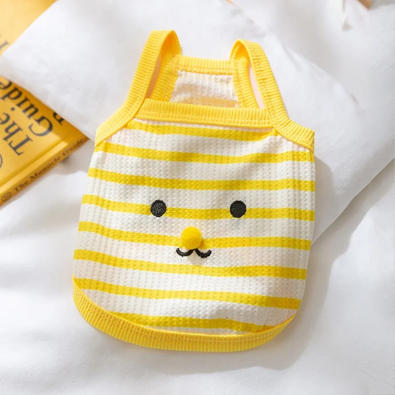 Cute Dog Vest Striped Bear Teddy Clothing Summer New Puppy Clothes Pet Two Legs Clothes Yorkshire T-Shirt XS-XL
Cute Dog Vest Striped Bear Teddy Clothing Summer New Puppy Clothes Pet Two Legs Clothes Yorkshire T-Shirt XS-XL