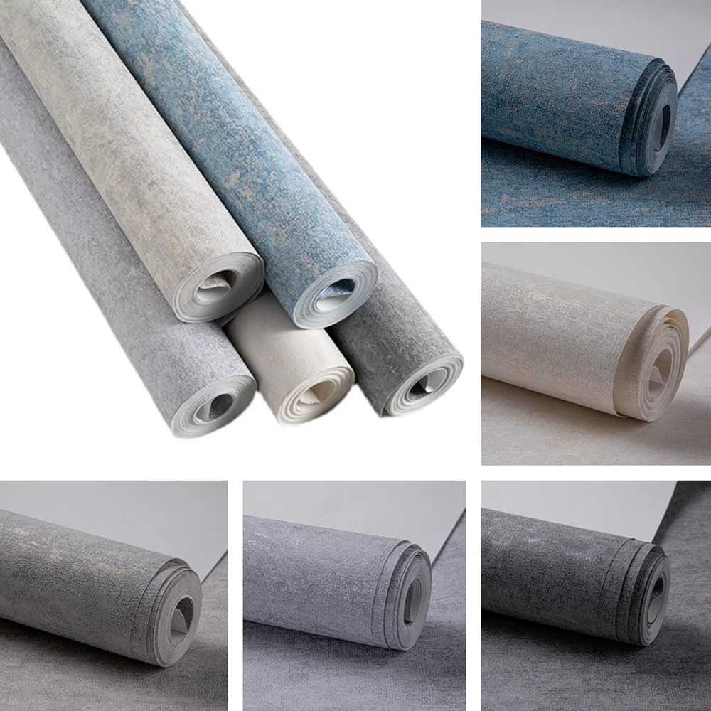 Plain Solid Color Wallpaper Nordic Style Home Improvement Living Room Bedroom Mottled High-Grade Bronzing Cement Gray Wall Paper
Plain Solid Color Wallpaper Nordic Style Home Improvement Living Room Bedroom Mottled High-Grade Bronzing Cement Gray Wall Paper