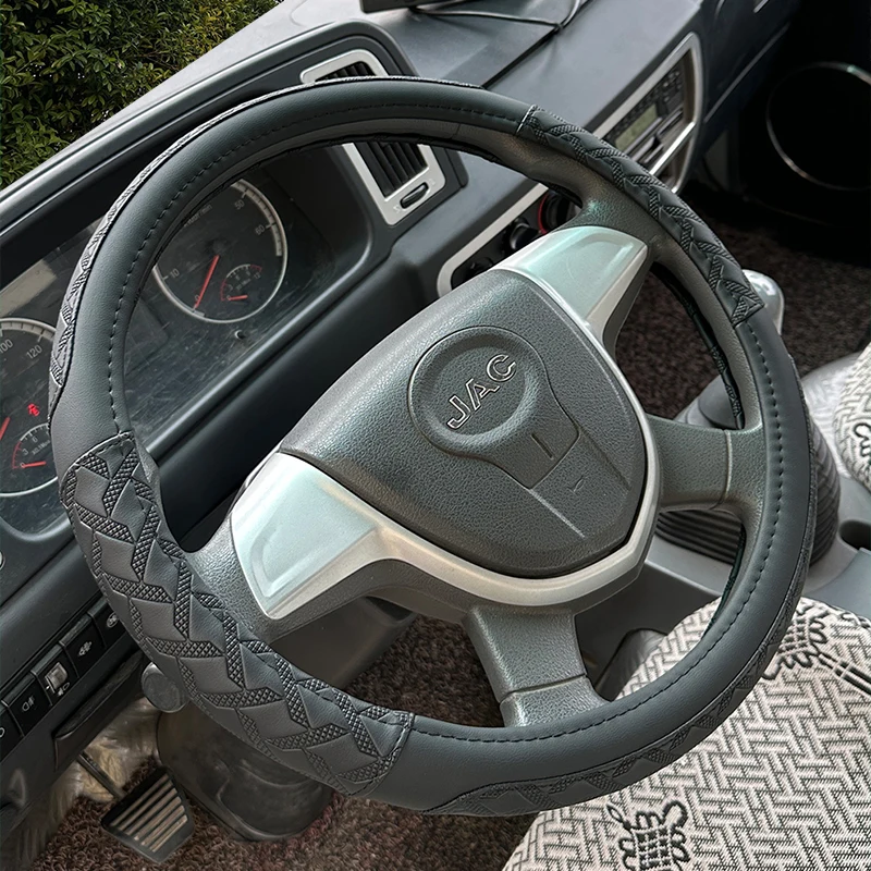 PU Leather Car Steering Wheel Covers Non-Slip For Car Bus Truck 38 40 42 45 47cm Diameter Auto Steering-Wheel Cover
PU Leather Car Steering Wheel Covers Non-Slip For Car Bus Truck 38 40 42 45 47cm Diameter Auto Steering-Wheel Cover