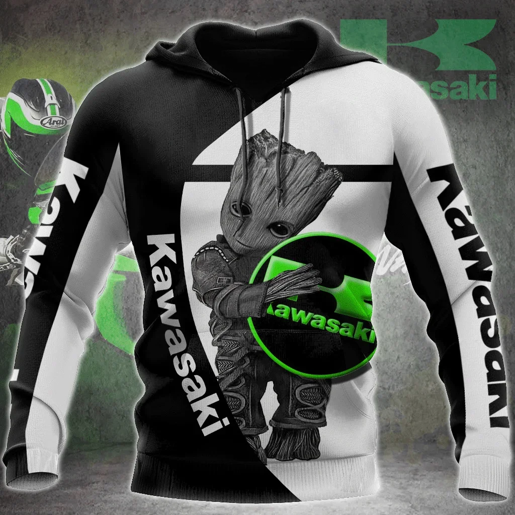 Kawasaki Mens Clothing Racing Suit Sweatshirt Child Oversized Hoodie Extreme Sports Motorcycle Uniform Unisex High-quality Men's
Kawasaki Mens Clothing Racing Suit Sweatshirt Child Oversized Hoodie Extreme Sports Motorcycle Uniform Unisex High-quality Men's