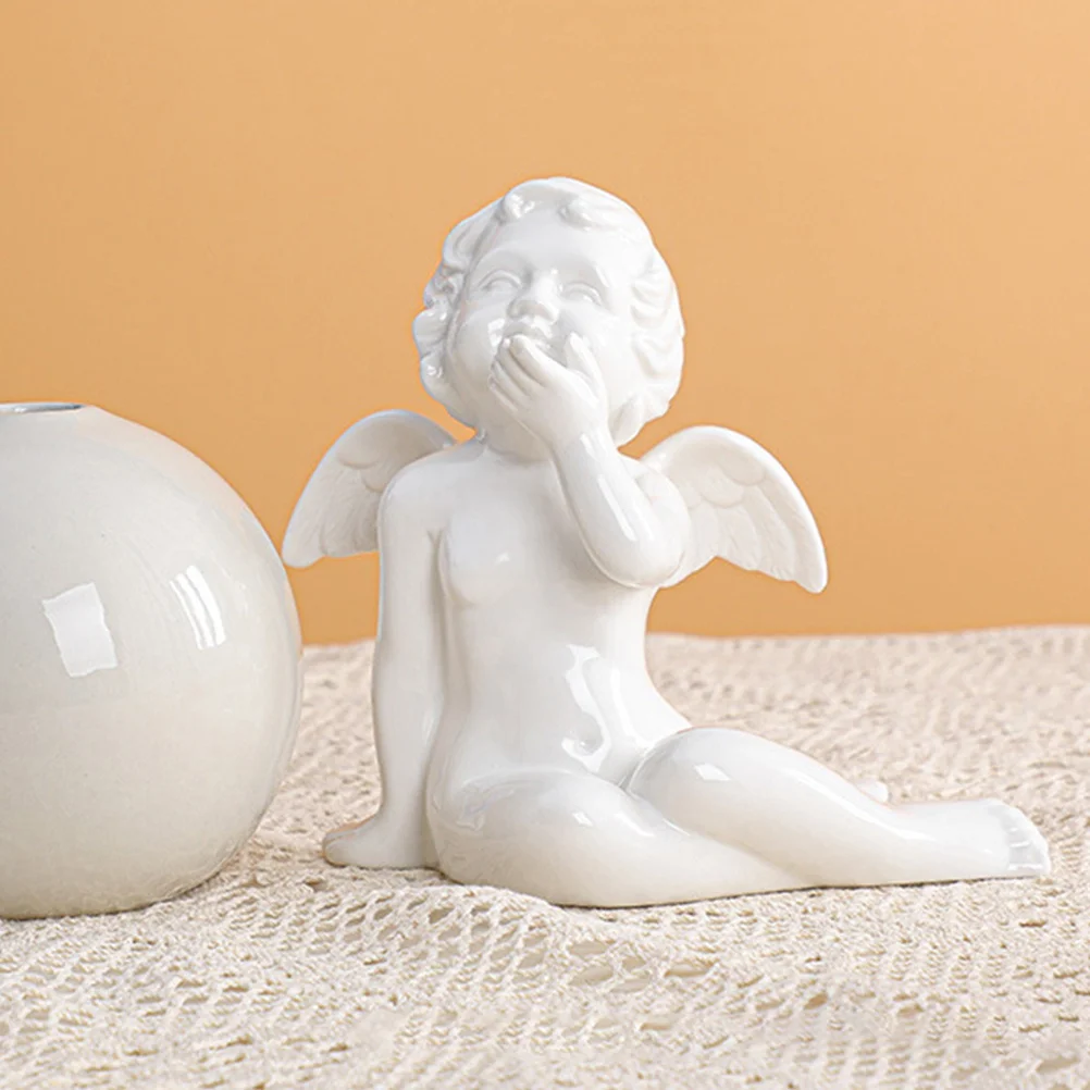 Ceramic Angel Adornment Decor for Table Cabinet Shelf Decorative Gift European Style Christmas Wedding Decoration
Ceramic Angel Adornment Decor for Table Cabinet Shelf Decorative Gift European Style Christmas Wedding Decoration