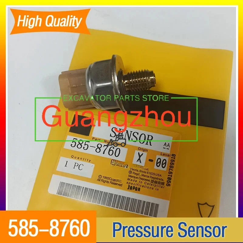 for Caterpillar Excavator Oil Pressure Sensor 45PP3-7 Rail Pressure Sensor 5858760 585-8760 Pressure Sensor Eelectric Parts New
for Caterpillar Excavator Oil Pressure Sensor 45PP3-7 Rail Pressure Sensor 5858760 585-8760 Pressure Sensor Eelectric Parts New