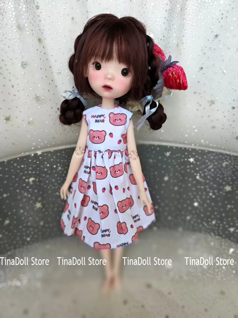 (TinaDoll Store) kawaii bear style Landoudou/blythe 1pcs Clothes set(one-piece dress)for Landazz Landoudou/Blythe/ob22/ob24 Doll
(TinaDoll Store) kawaii bear style Landoudou/blythe 1pcs Clothes set(one-piece dress)for Landazz Landoudou/Blythe/ob22/ob24 Doll