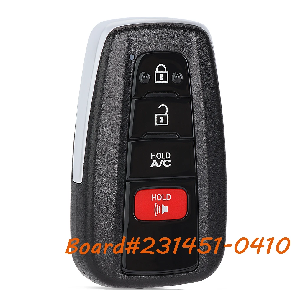 KEYECU 231451-0410 Smart Keyless Remote Key Fob for Toyota Prius Prime 2017 2018 2019 2020 2021 314.3MHz HYQ14FBE
KEYECU 231451-0410 Smart Keyless Remote Key Fob for Toyota Prius Prime 2017 2018 2019 2020 2021 314.3MHz HYQ14FBE