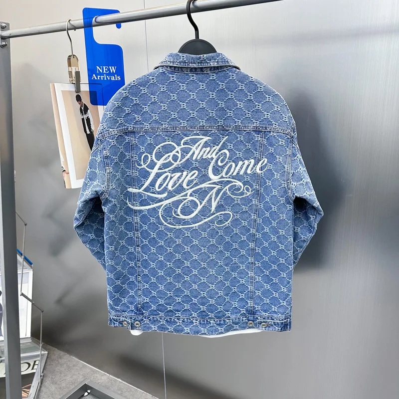 Youth Faion Letter Embroidery Waed Casual Denim Jaet Spring Autumn Men's Clothing High Street Trend Outerwear
Youth Faion Letter Embroidery Waed Casual Denim Jaet Spring Autumn Men's Clothing High Street Trend Outerwear