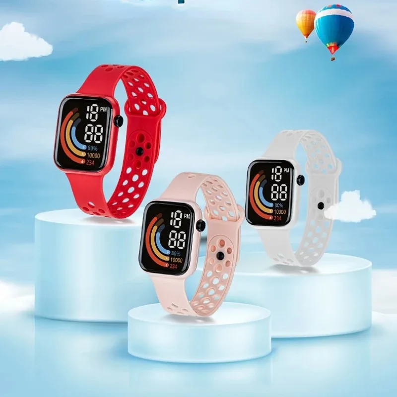 Silicone Kids Smart Watch Electronic Smart Clock Waterproof Smart-Watch For Boys Girls Students Digital Wristwatch Waterproof
Silicone Kids Smart Watch Electronic Smart Clock Waterproof Smart-Watch For Boys Girls Students Digital Wristwatch Waterproof